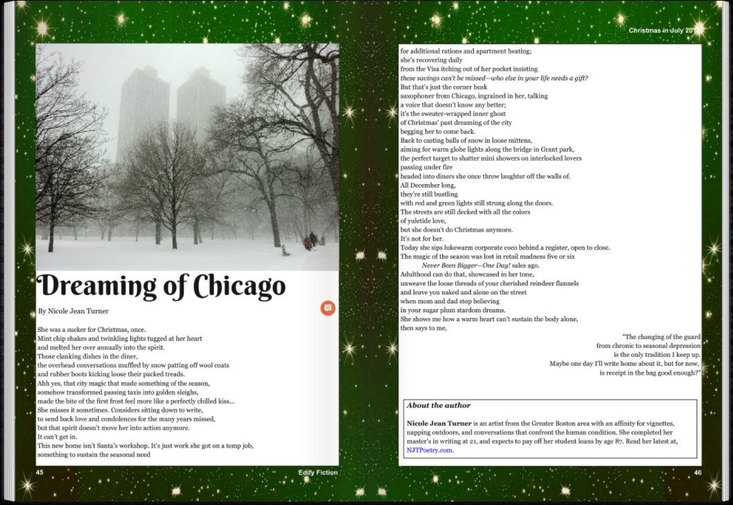 Dreaming of Chicago - click through to magazine